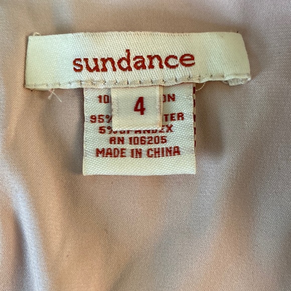 Sundance Emma Coral Orange Lace Cutout Flare Dress - 4 - Picture 10 of 12